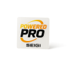 Naklejka Powered Pro 10x10 cm
