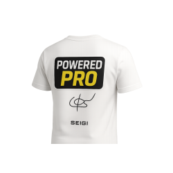 Naklejka Powered Pro 10x10 cm
