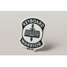 Naklejka Keyboard Warrior – winylowa 7x5 cm
