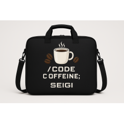 Torba Laptop & Coffee czarna 15,6"