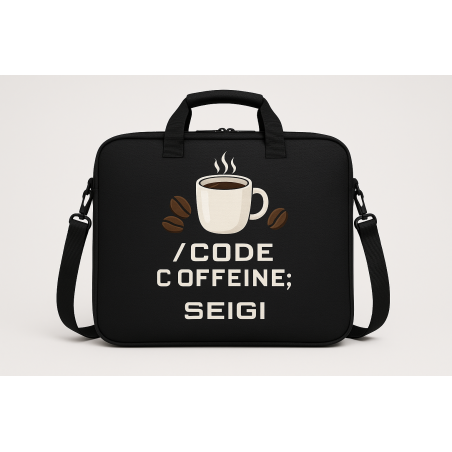 Torba Laptop & Coffee czarna 15,6"