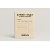 Planner tygodniowy Sprint Week A5 — organizer z listami zadań