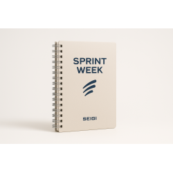 Planner tygodniowy Sprint Week A5 — organizer z listami zadań