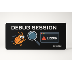 Podkładka XXL Debug Session – Premium 900×400 mm