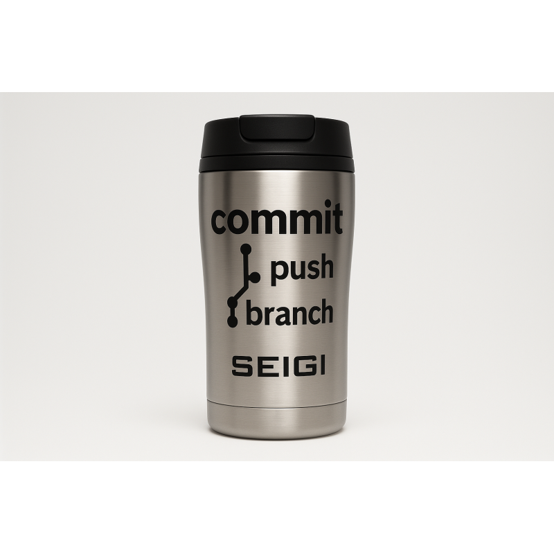 Termos Coffee Commit Stalowy 350 ml - próżniowy do kawy
