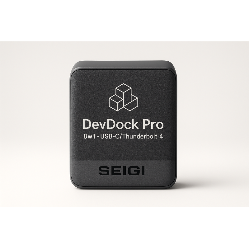 DevDock Pro 8w1 — stacja dokująca USB-C/Thunderbolt 4