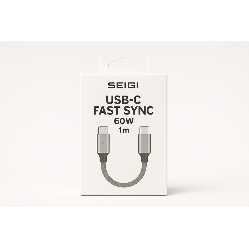 Kabel USB-C Fast Sync 60W 1 m