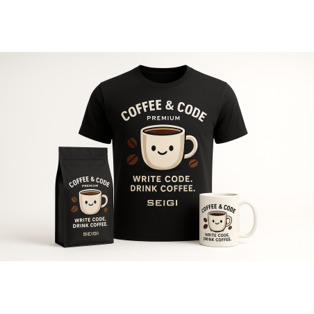 Zestaw Coffee & Code Premium — prezent dla programisty