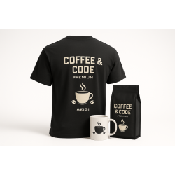 Zestaw Coffee & Code Premium — prezent dla programisty