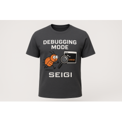 Koszulka męska Debugging Mode grafitowa