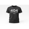 Koszulka męska 404 Sleep Not Found grafitowa