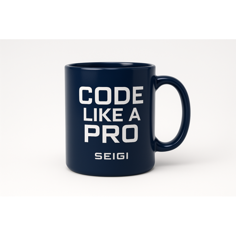 Kubek Code Like a Pro granatowy