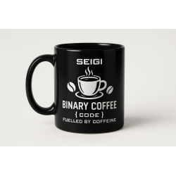 Kubek Binary Coffee czarny