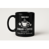 Kubek Binary Coffee czarny
