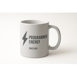 Kubek Programmer Energy szary