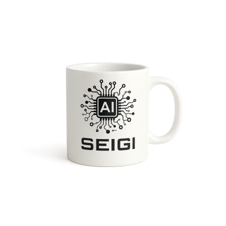 Kubek AI Developer biały