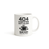 Kubek 404 Coffee Not Found biały