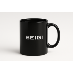 Kubek Ceramiczny SEIGI czarny