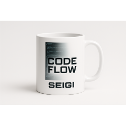 Kubek Ceramiczny Code Flow Biały