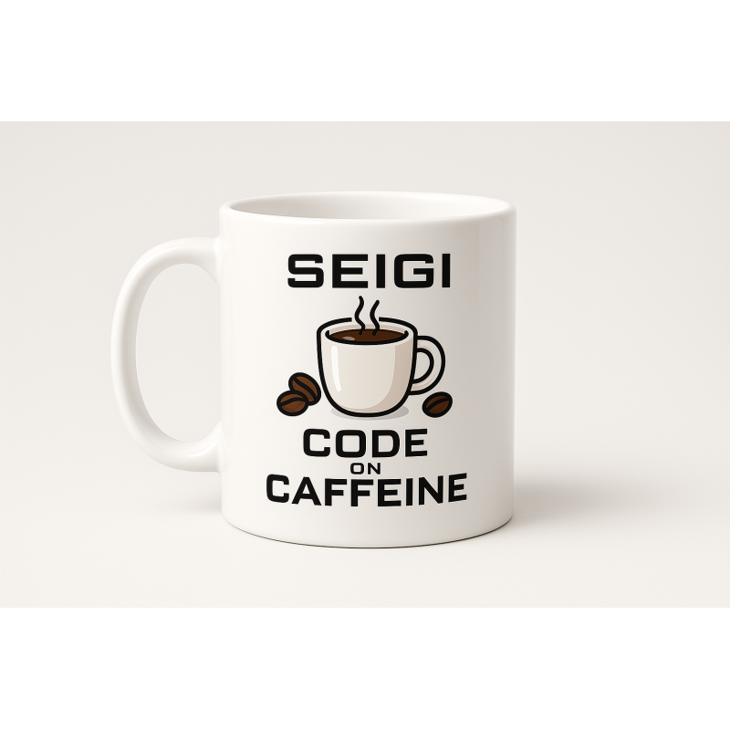 Kubek Office Coffee Loop biały
