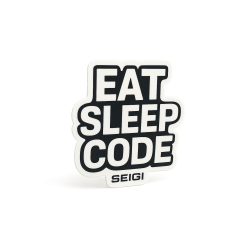 Naklejka Eat Sleep Code
