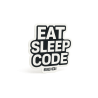 Naklejka Eat Sleep Code